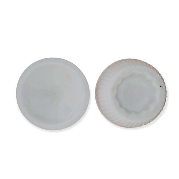 Vintage Vase textile pattern pot with lid - Picture 5 of 5